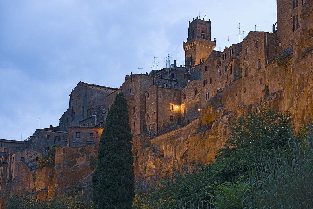 Pitigliano, Toskana, Italien