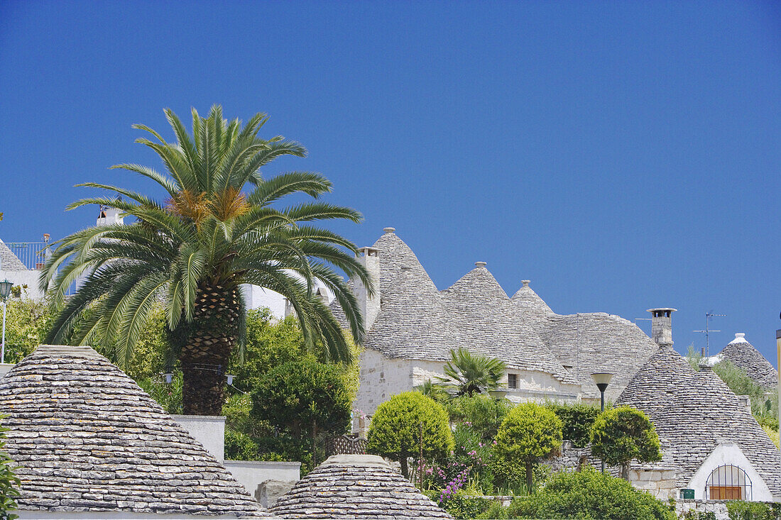 Alberobello, Trullidistrikt, Apulien, Italien