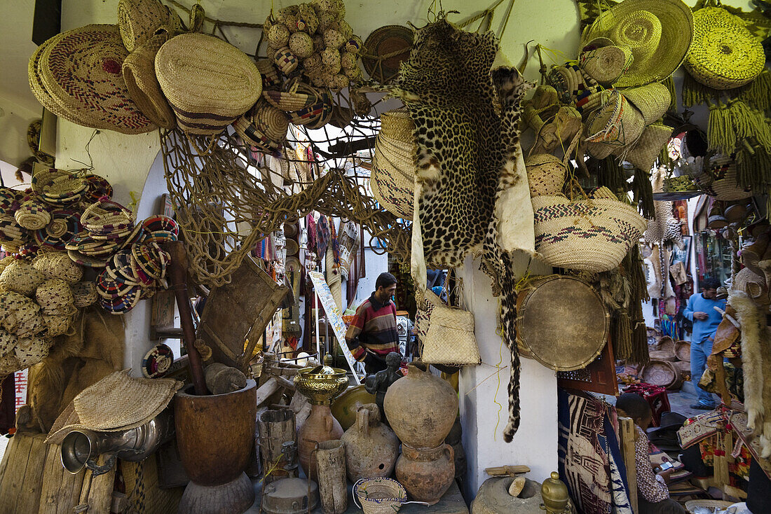 Laden in der Medina, Altstadt, Tripolis, Libyen, Afrika