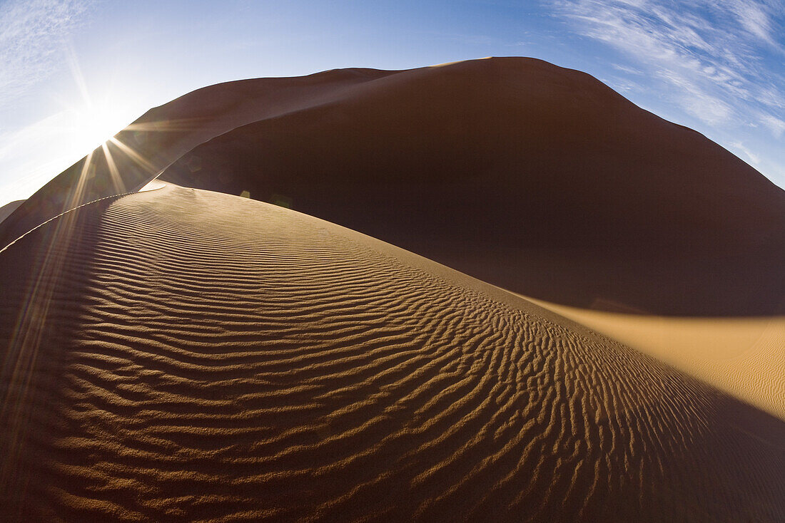 Sanddünen in der libysche Wüste, Sahara, Libyen, Nordafrika