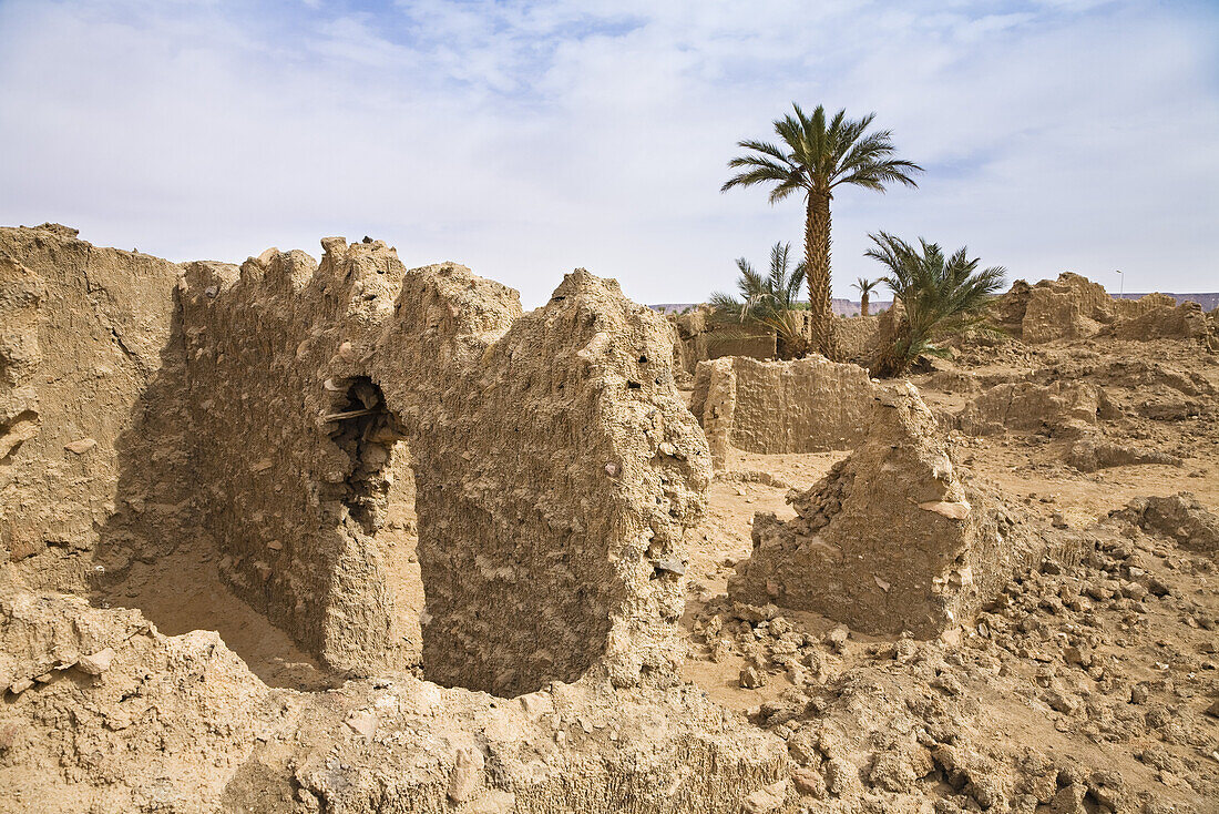 Ruinen von Germa, mittelalterliche Hauptstadt der Garamanten, Libyen, Sahara, Nordafrika