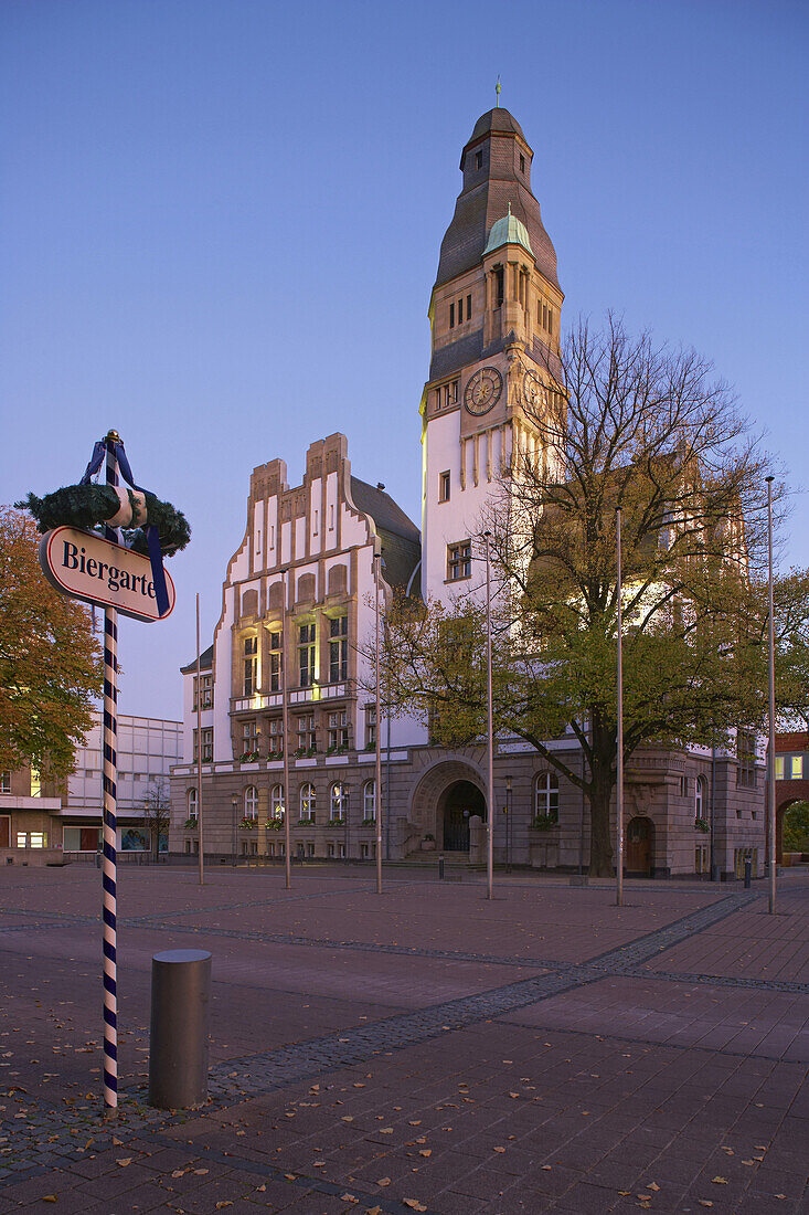 Rathaus, Gladbeck, Nordrhein-Westfalen, Deutschland