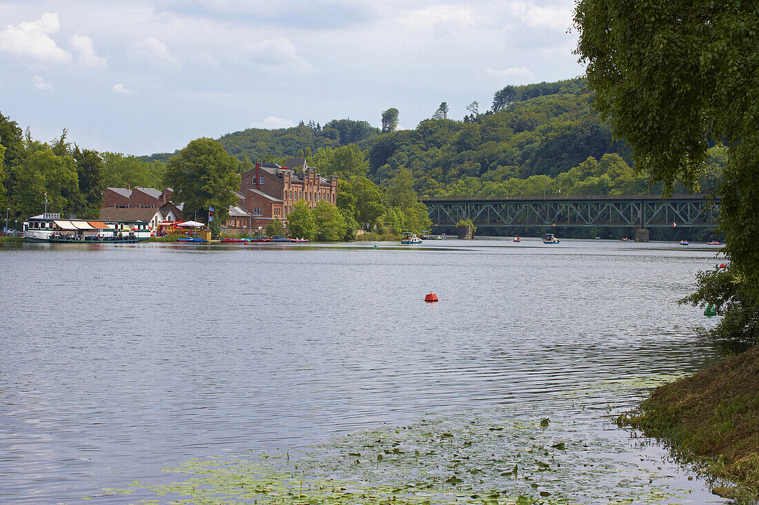 Lake Kettwig, Essen, North Rhine-Westphalia, Germany