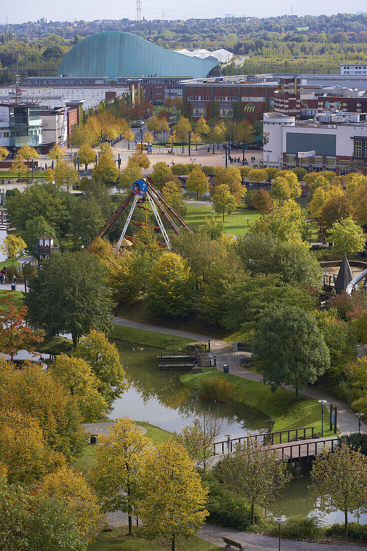 Amusement park, Neue Mitte Oberhausen, North Rhine-Westphalia, Germany