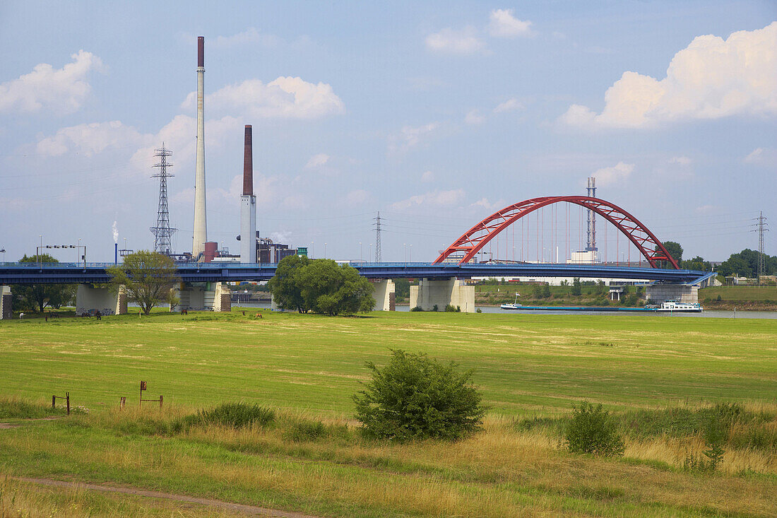 Brücke der Solidarität, Duisburg, Nordrhein-Westfalen, Deutschland
