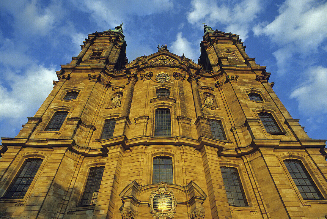 Wallfahrtskirche Badilika Vierzehnheiligen, Bad Staffelstein, Franken, Bayern, Deutschland