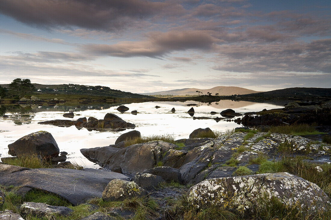 Camus Bay, Connemara, Co. Galway, Irland, Europa