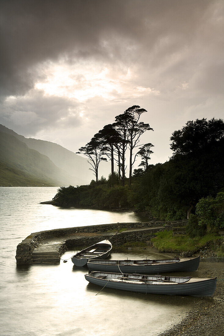 Doo Lough, Connemara, Co. Mayo, Irland, Europa