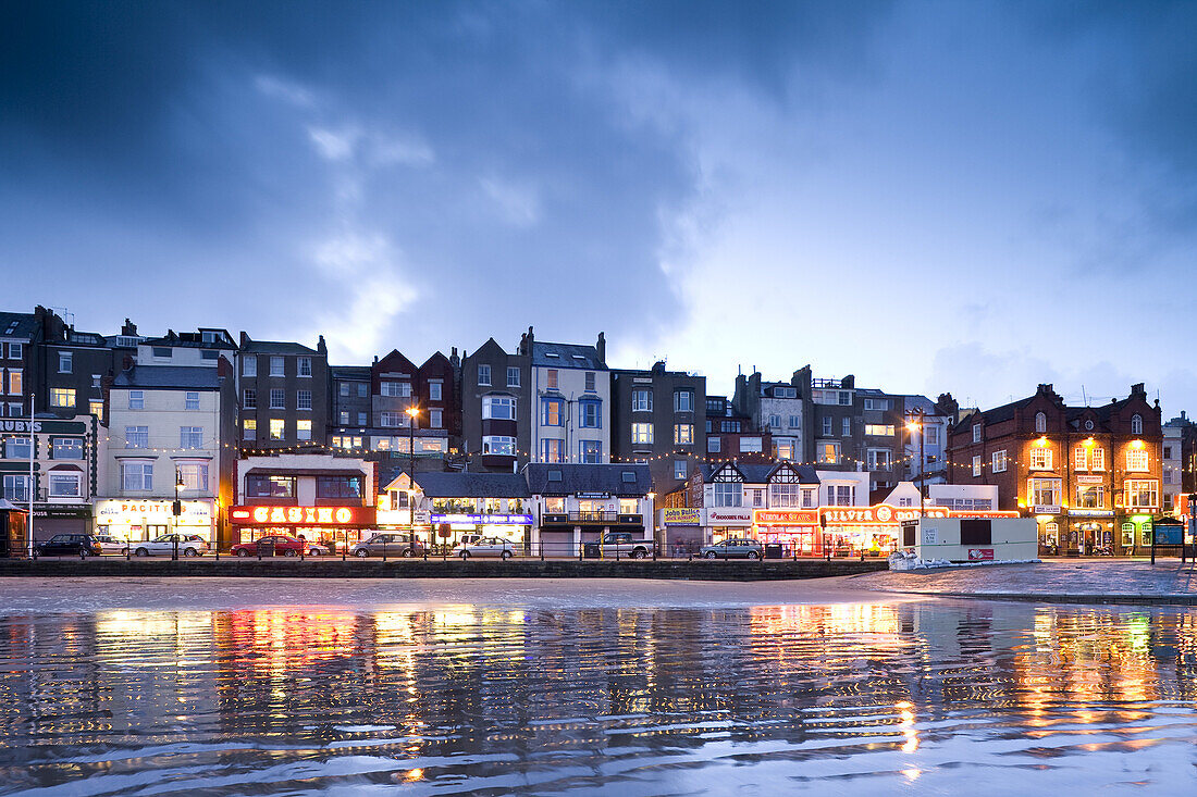 Seaside town of Scarborough, North Yorkshire, England, Great Britain, Europe