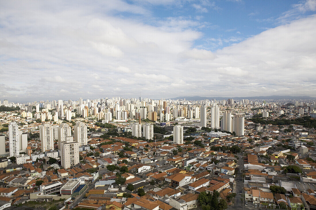 Hochhäuser im Stadtteil Ipiranga, São Paulo, Brasilien