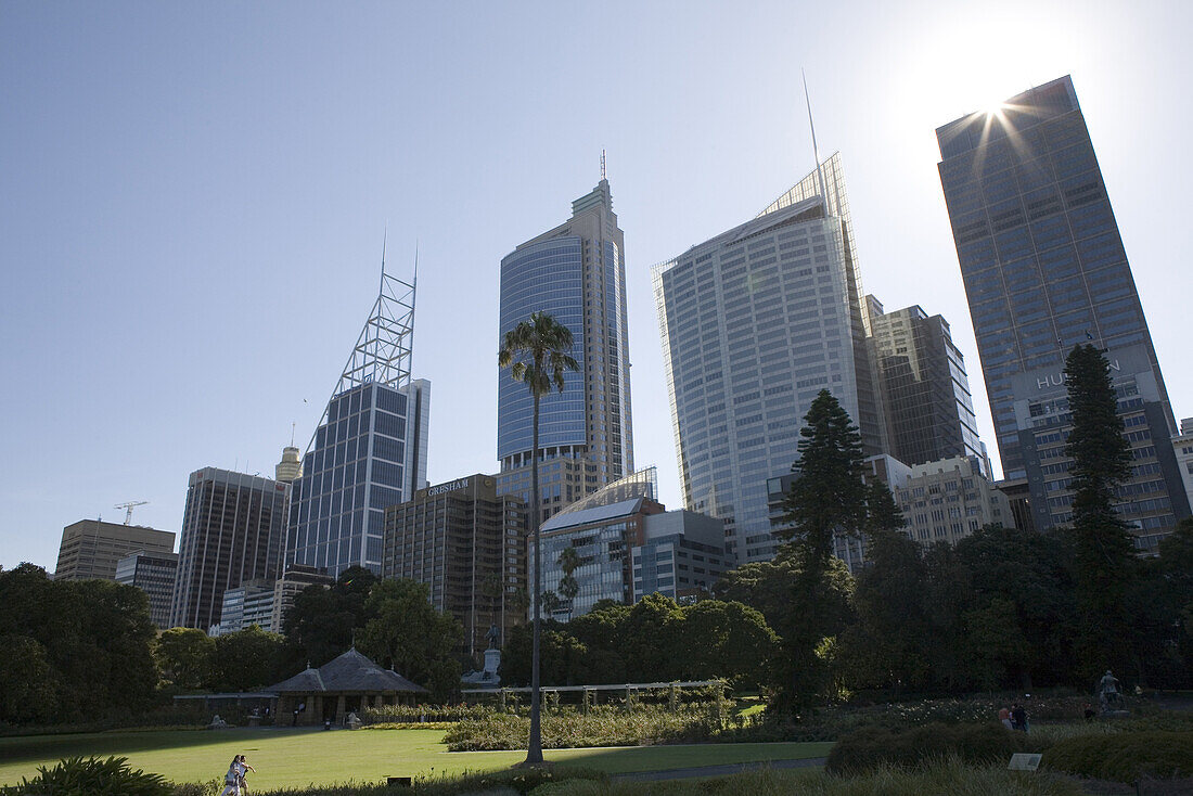 Royal Botanic Gardens of downtown Sydney, New South Wales, Australia