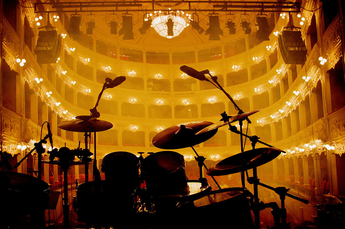 Theatre, Mao. Minorca, Balearic Islands, Spain