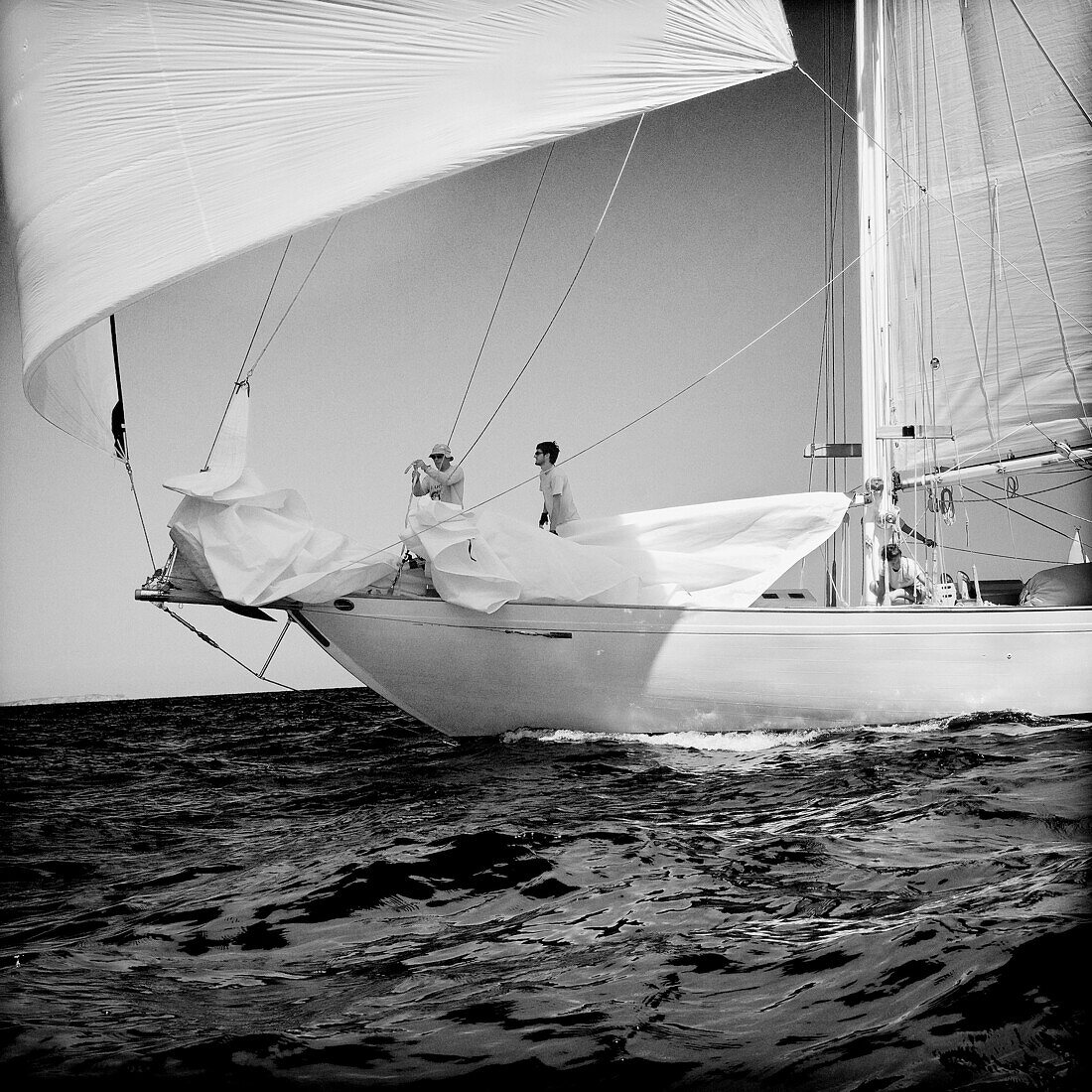 Sailing ship, boat race, Minorca, Baleric Islands, Spain