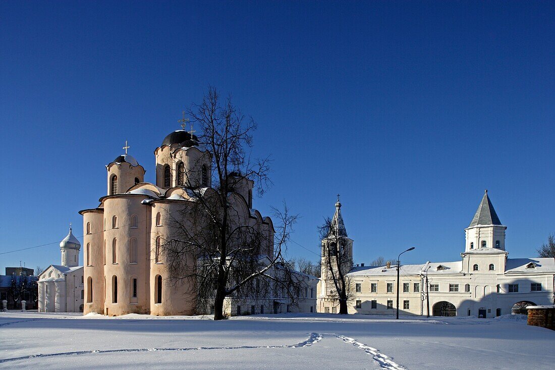 Russia,Novgorod-the-Great,St Nicholas Church,1113-1136,Commercial Quarter,Yaroslav´s Courtyard