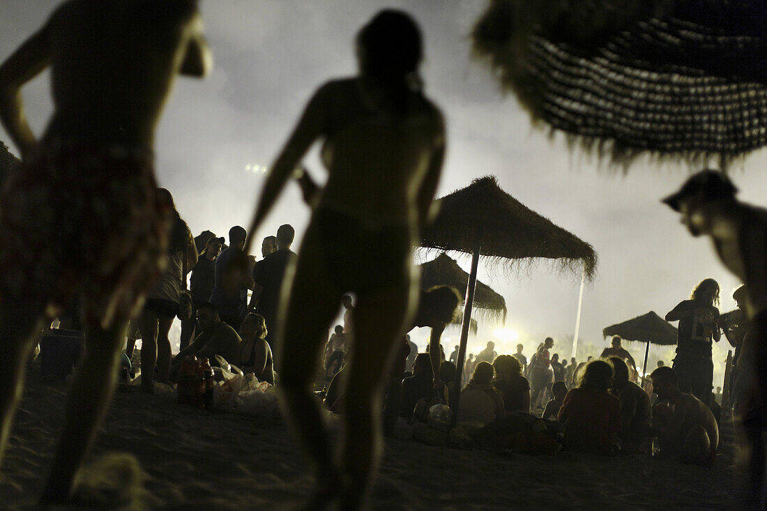 Nit de Sant Joan, Playa de la Malvarrosa, Valencia 2009