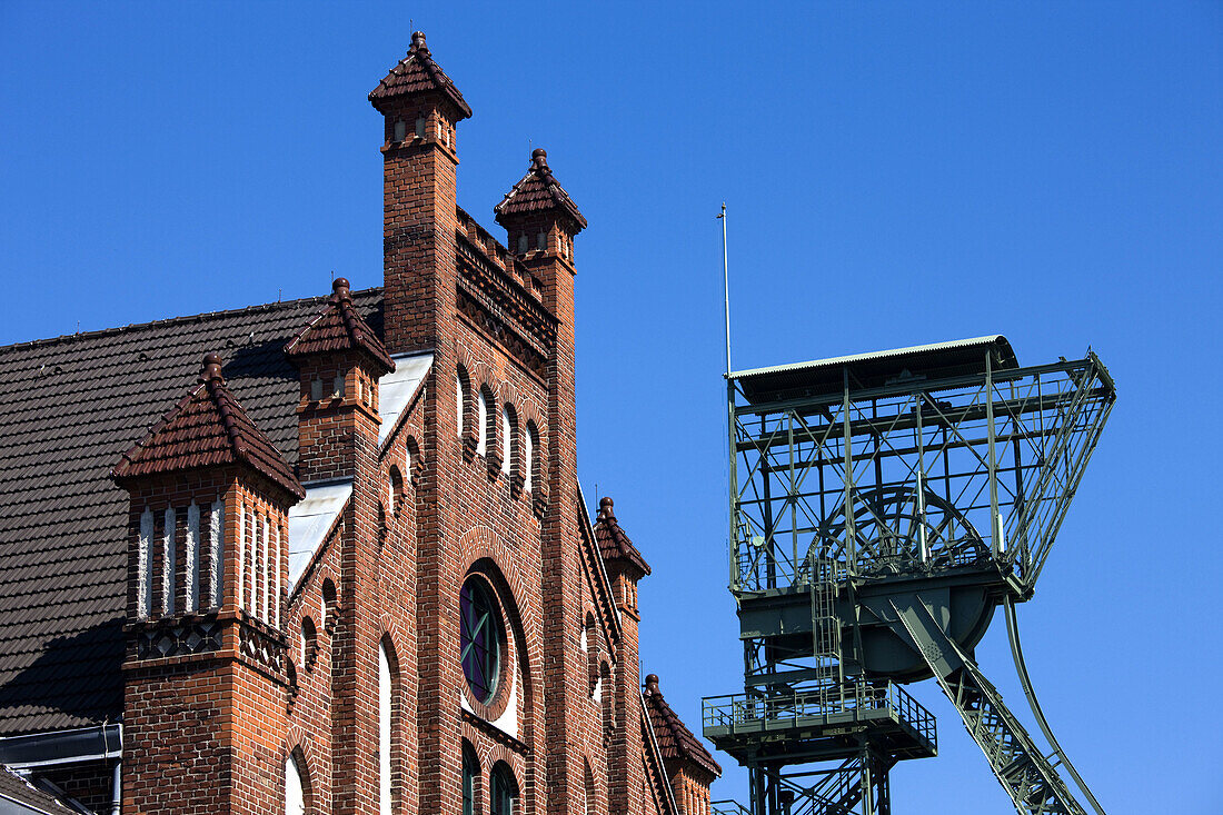 Germany, Nordrhein-Westfalen, Ruhr Basin, Dortmund, LWL Industrial Museum, Zollern Colliery