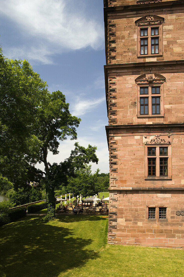 Schloss Johannisburg castle, Aschaffenburg, Bavaria, Germany