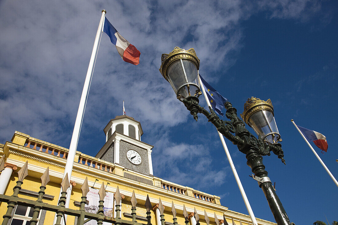 Former Hotel de Ville  Town Hall), Saint-Denis, Reunion island, France