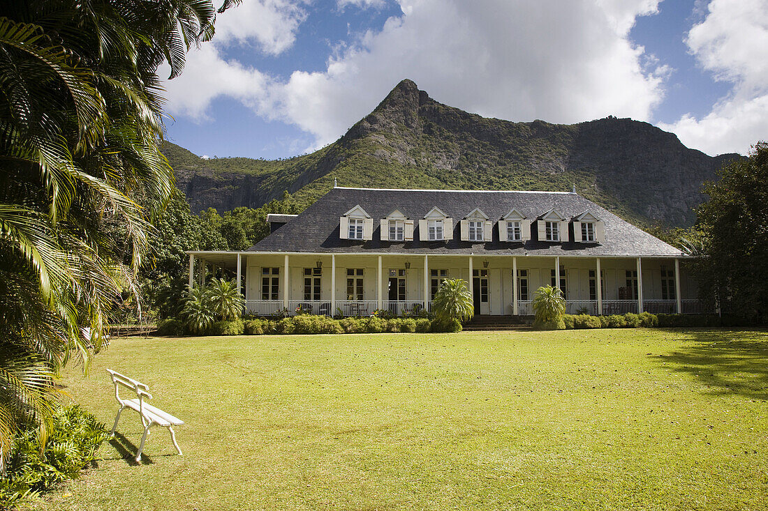 Eureka Creole Mansion built in the 1830s, Central Mauritius, Mauritius