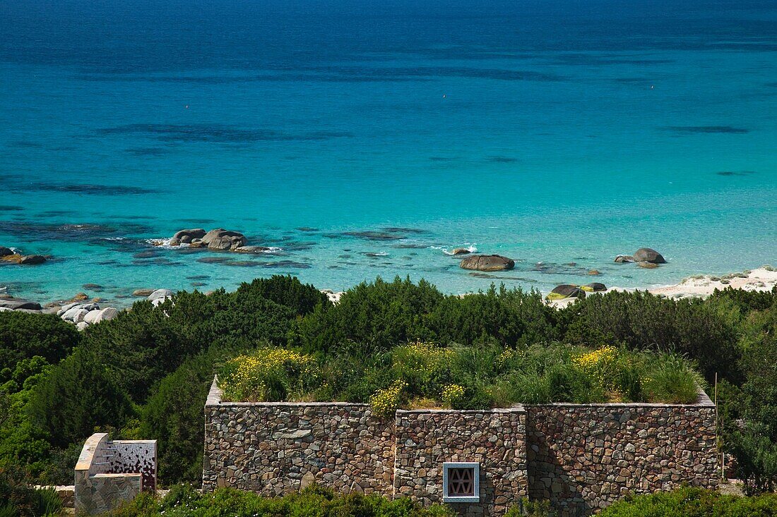 Italy, Sardinia, Sarrabus area, Solanas, beach