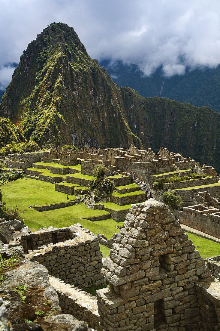 Machu Picchu sacred city of the Inca empire, Cusco region, Peru