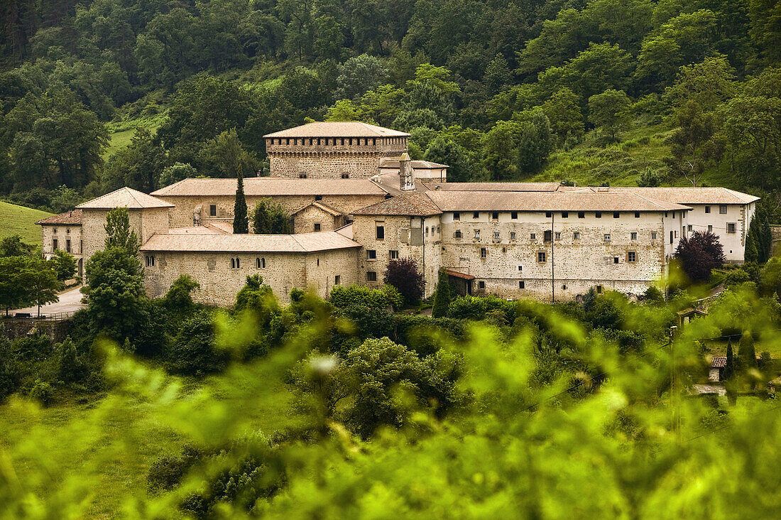 Towers and palace of the Ayala family, Quejana. Alava, Basque Country, Spain