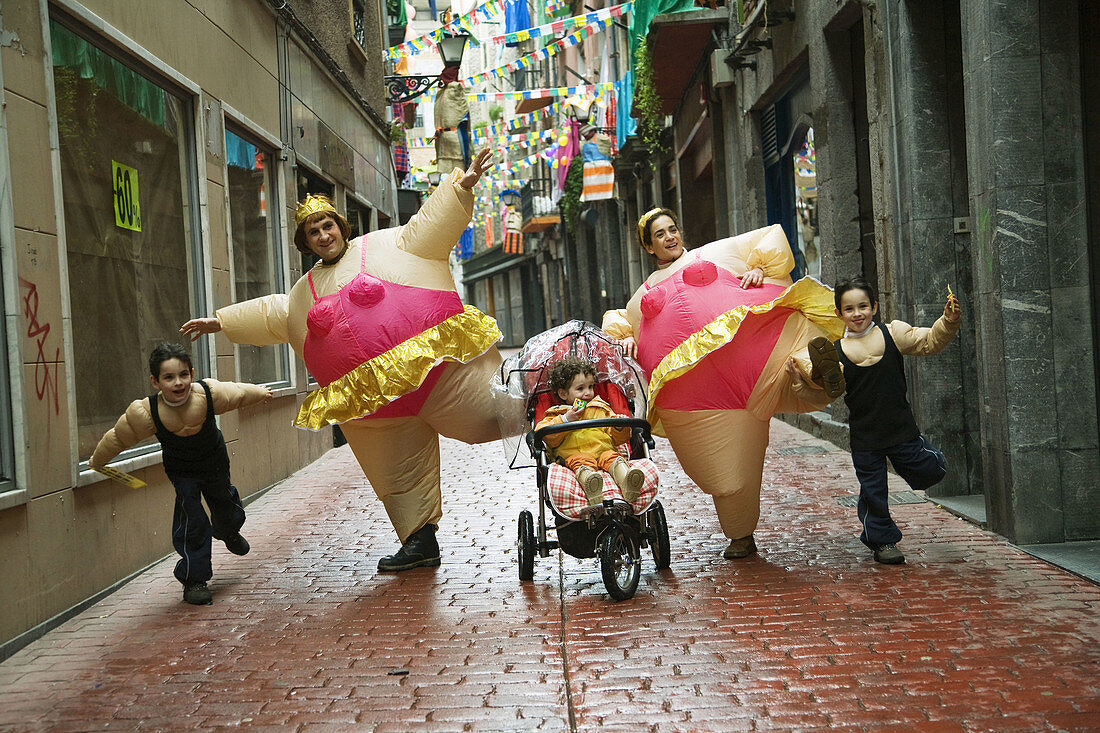 Carnival, Tolosa. Guipuzcoa, Basque Country, Spain