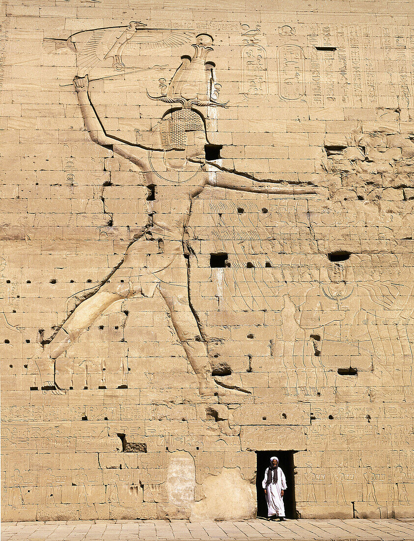 Temple of Horus, Edfu, Egypt  March 2007)