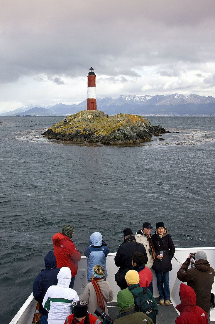 Lighthouse at the End of the World, Beagle Channel, Tierra del Fuego, Argentina  March 2009)