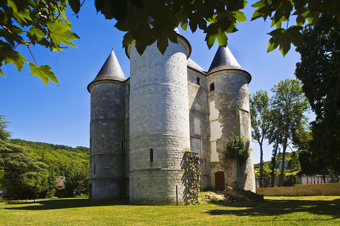 Château des Tourelles, Vernon. Eure, Haute-Normandie, France