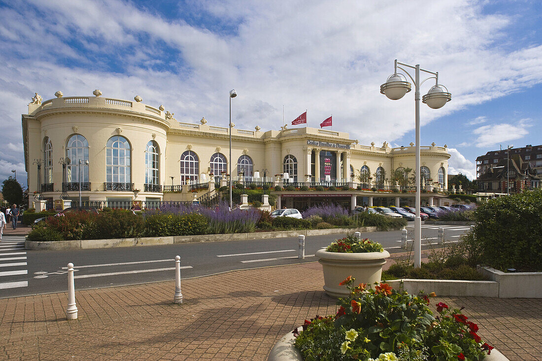 View of the Casino, Deauville. Calvados, Basse-Normandie, France