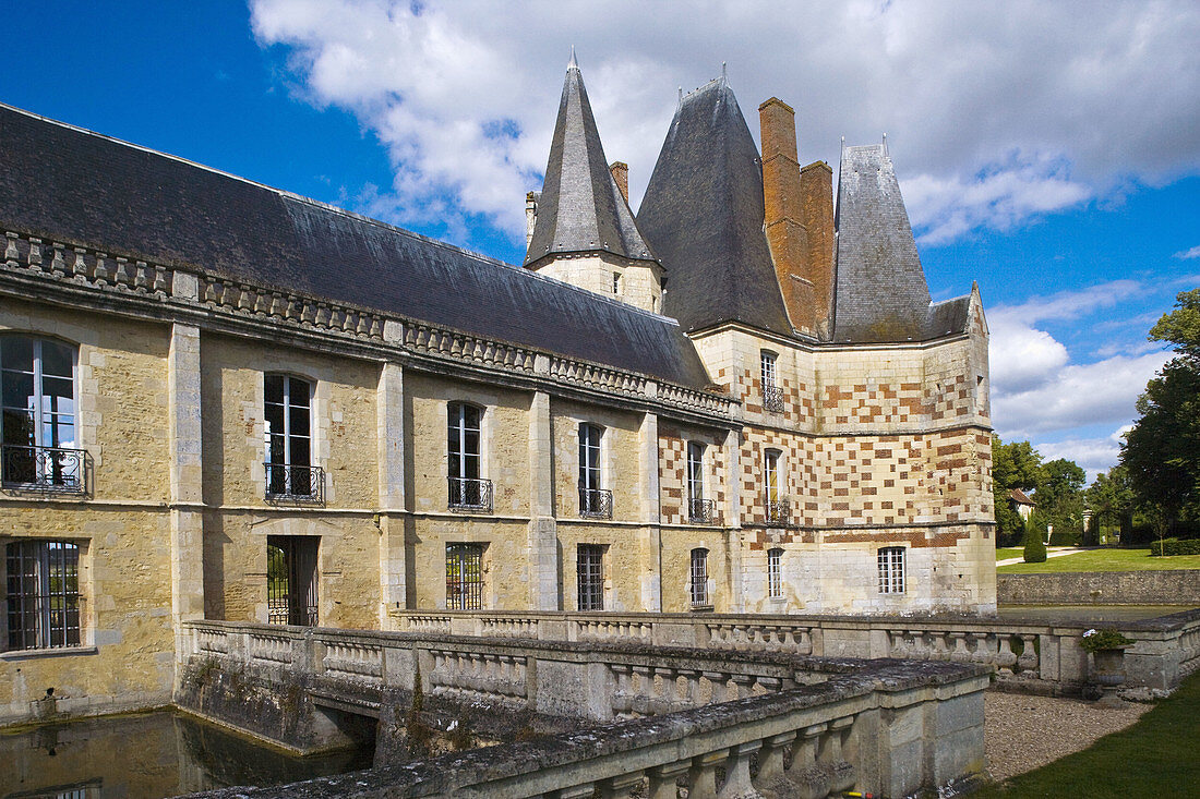 Château  castle) d´Ô, Pays d´Argentan. Orne, Basse-Normandie, France