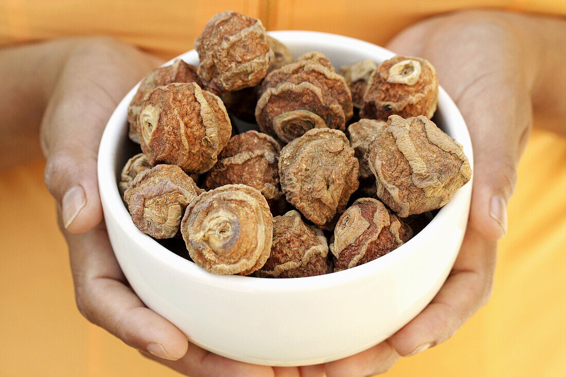 Dried peaches to prepare ´Mocochinchi´. It´s a popular drink in Bolivia