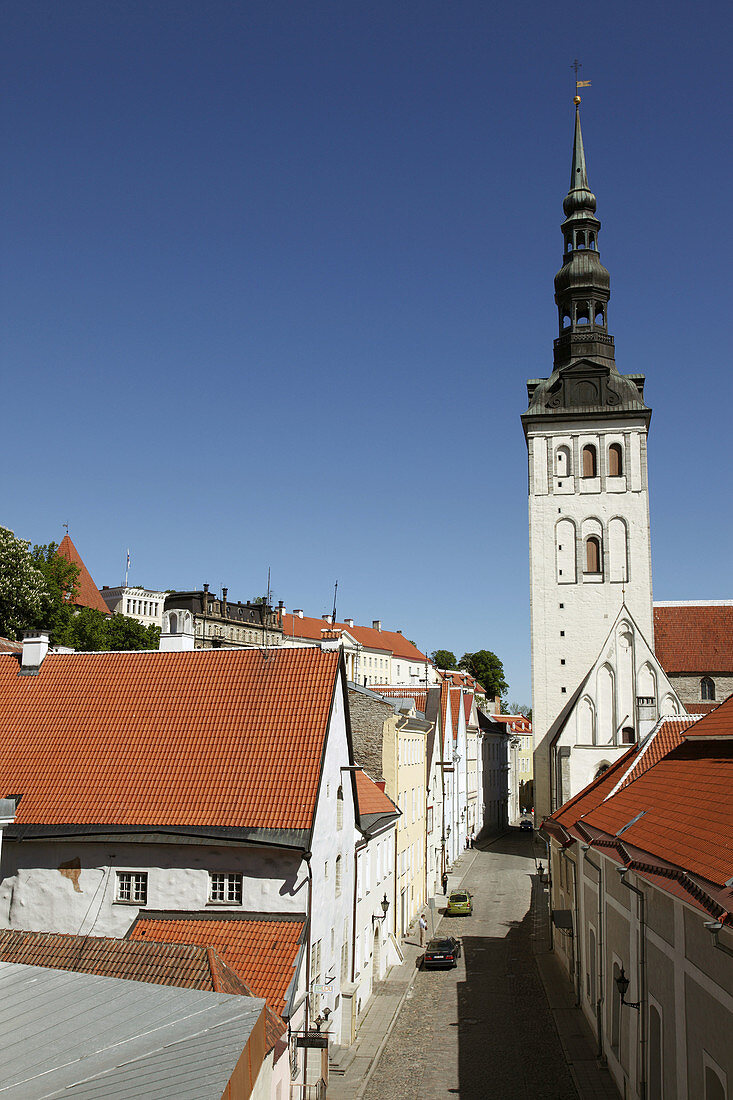 Nikolai church, lower town, Tallinn, Republic of Estonia, Eastern Europe.