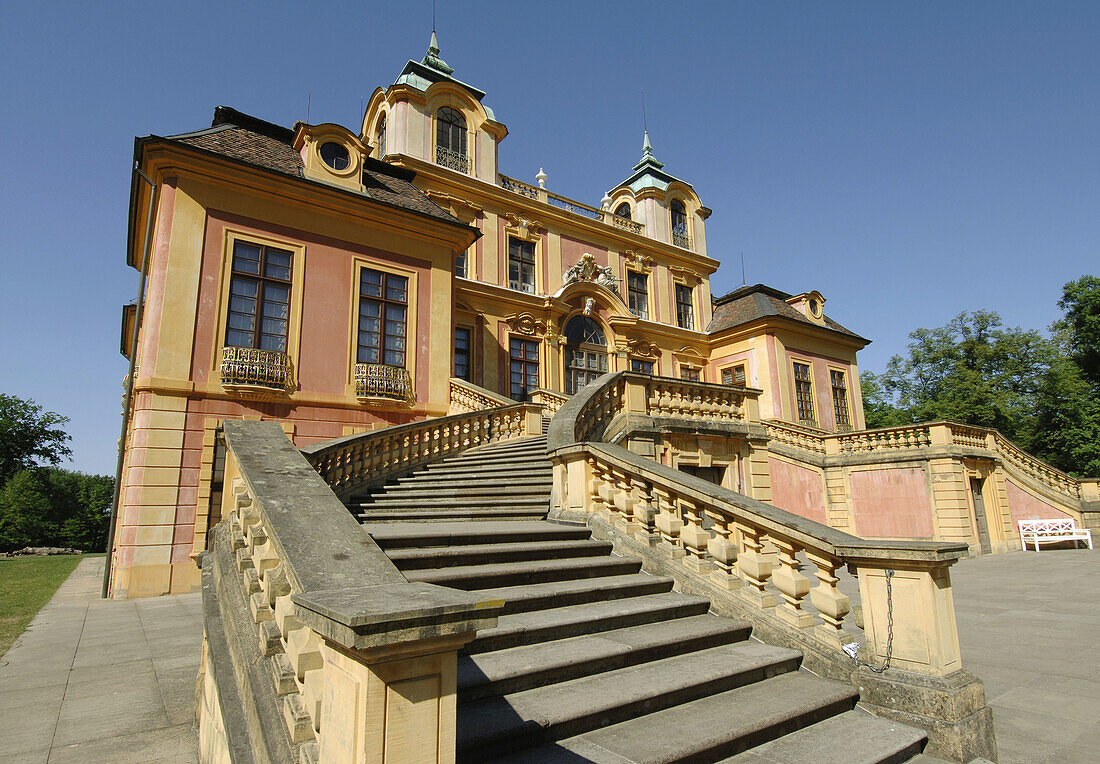 Palais Schloss Favorite at Ludwigsburg in Baden-Wuerttemberg, Germany