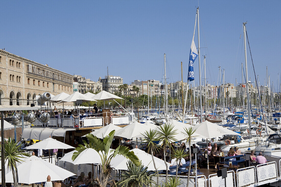 Marina in Barcelona, Catalonia, Spain