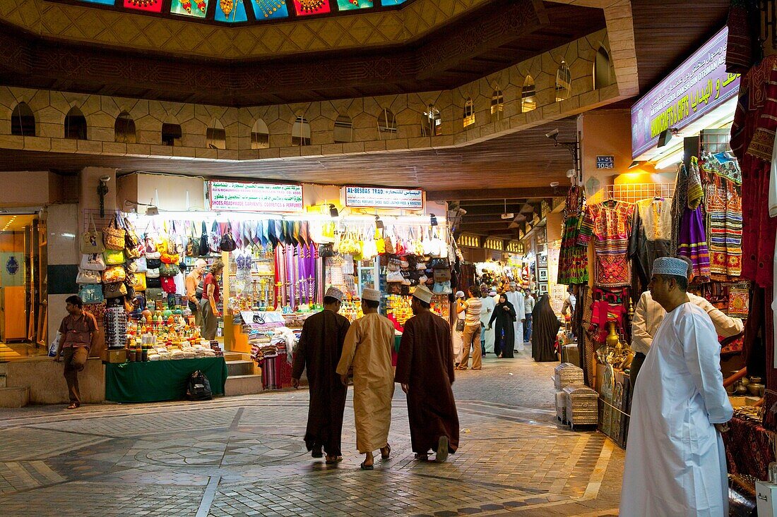 Zoco de Mutrah, antiguo Muscat, Oman