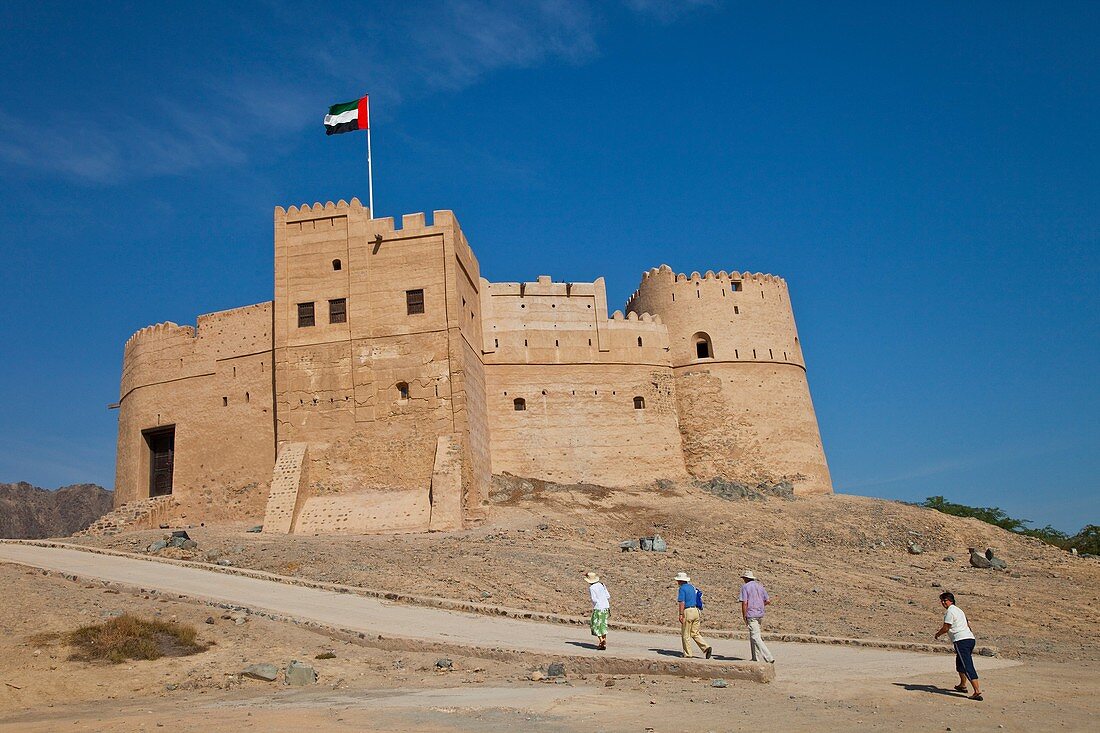 Fuerte de Fujairah, Emirato de Fujairah, Emiratos Árabes Unbidos, Golfo Pérsico