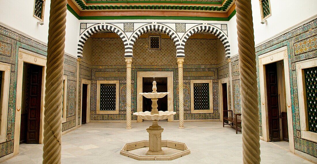 Palacio del Bey, Museo del Bardo,Barrio del Bardo, Ciudad de Tunez, Tunez, Africa