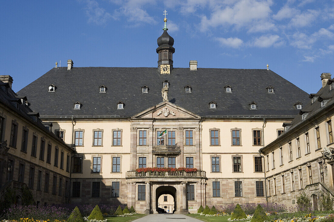 Exterior of the Fuldaer Stadtschloss, Fulda, Hesse, Germany