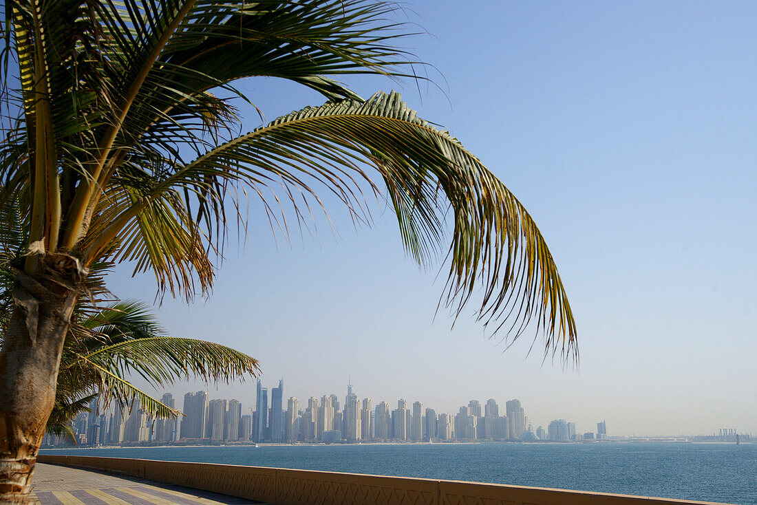 View to Jumerah Beach Residence, Dubai, UAE, United Arab Emirates, Middle East, Asia