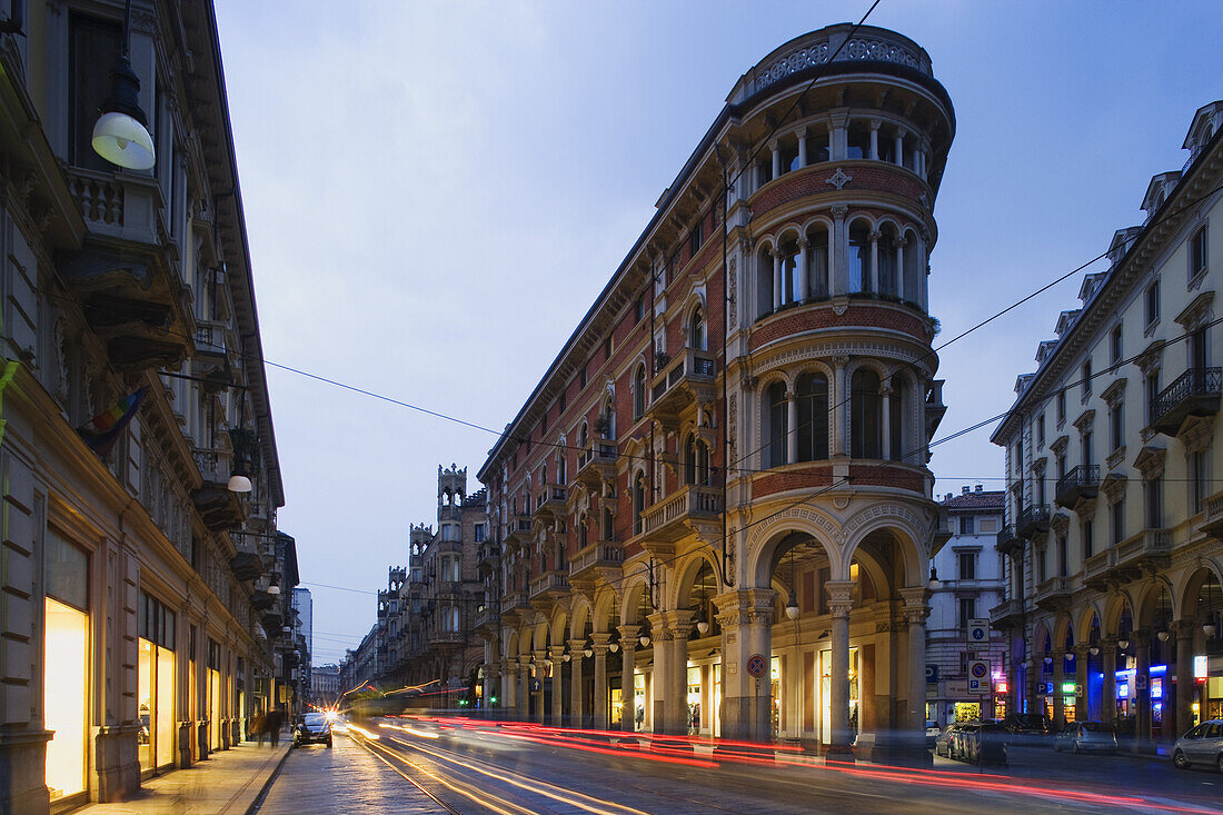 Via Pietro Micca, Turin, Piedmont, Italy