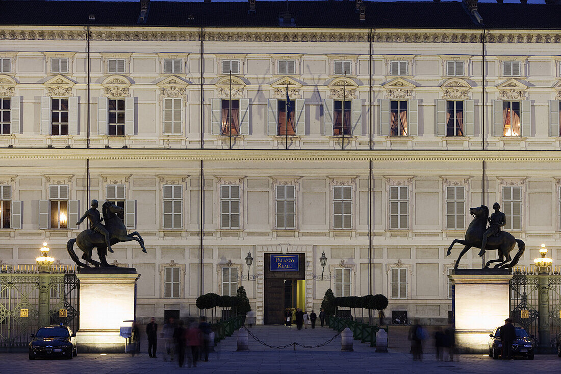 Palazzo Reale, Königliche Palast von Turin, 17.Jahrhundert, Turin, Piemont, Italien