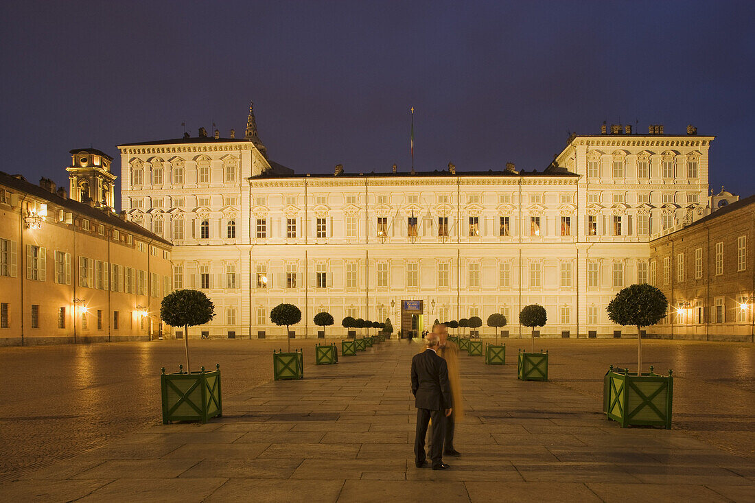 Palazzo Reale, Palast von Turin, 17. Jahrhundert, Turin, Piemont, Italien