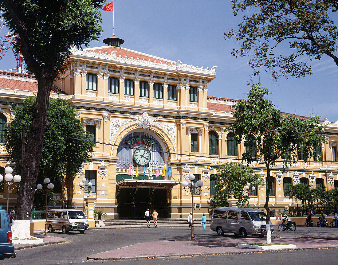 Postamt, Ho-Chi-Minh-Stadt, Vietnam