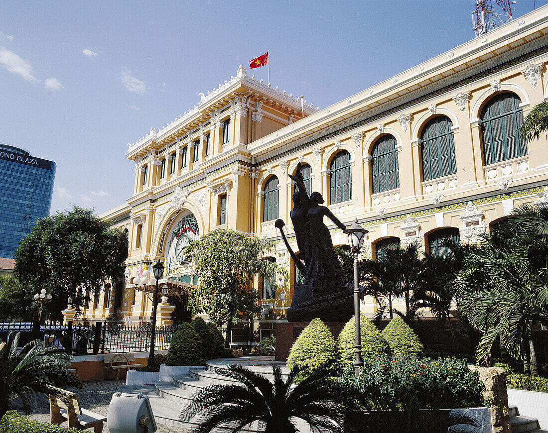 Postamt, Ho-Chi-Minh-Stadt, Vietnam