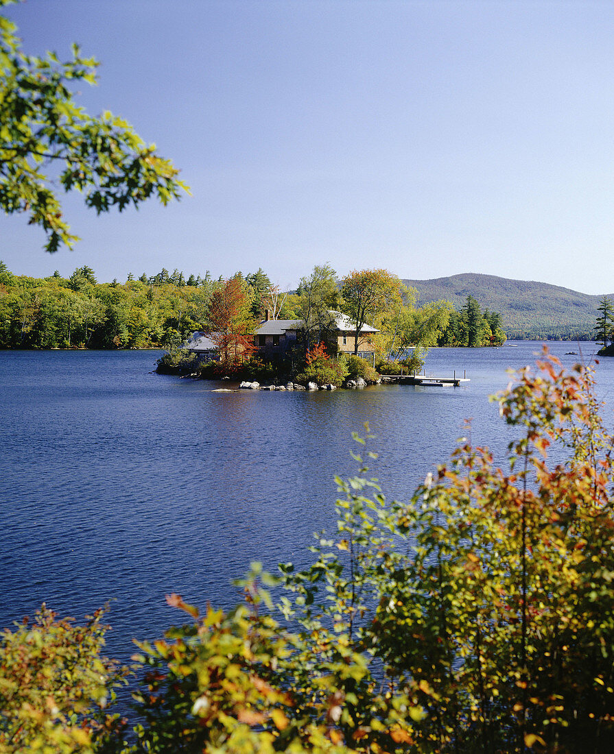 Squam Lake, New Hampshire, New England, USA