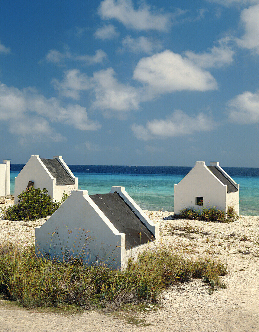 Slave huts in Bonaire, Dutch Antilles
