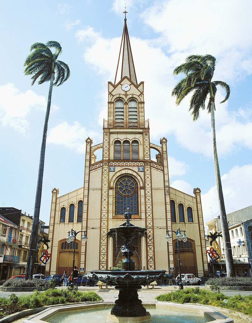 St Louis Cathedral in Fort-de-France, Martinique