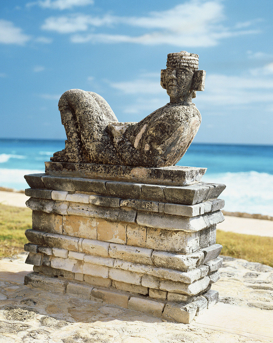 Chac Mool, Cancún, Mexiko